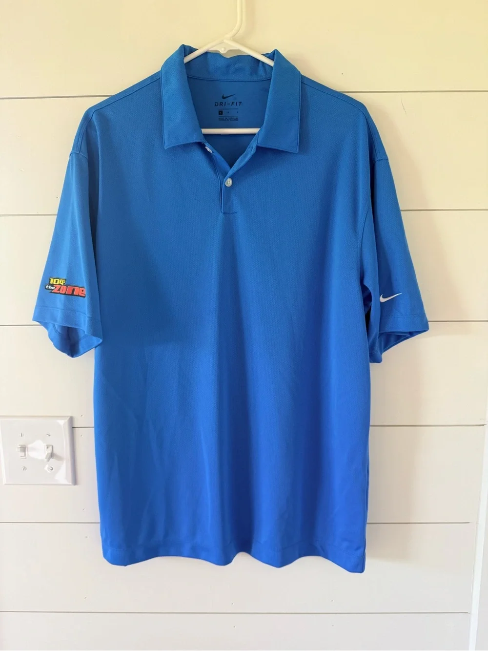 Nike Men’s Bright Blue Dri-FIT Polo